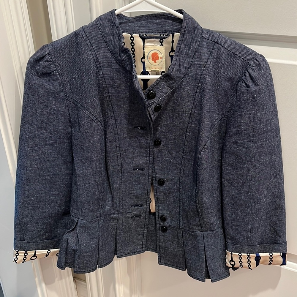 Tulle 3/4 Sleeve Jacket